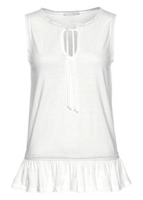 Tom Tailor Denim, Damen Tanktop, Offwhite
