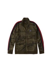 Abercrombie & Fitch Abercrombie & Fitch, Herren Sweatjacke 'VARSITY', Oliv