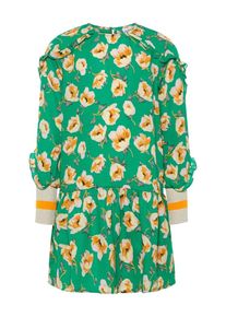 name it, Mädchen Kleid, Grün / Orange / Pastellorange