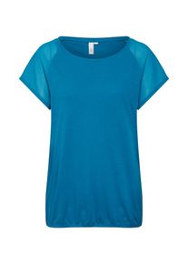 Q/S Designed By, Damen T Shirt, Himmelblau