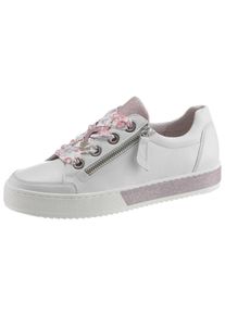 Gabor, Damen Sneaker, Rosé / Weiß