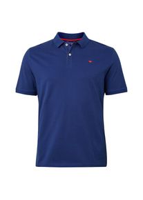 Tom Tailor, Herren Poloshirt, Blau / Rot