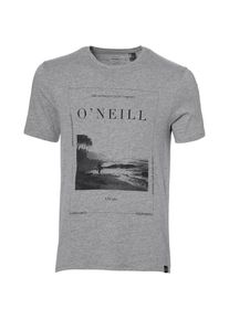 O`Neill O'NEILL, Herren T-Shirt 'LM FRAME T-SHIRT', Hellgrau / Schwarz