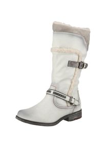 Mustang, Damen Winterstiefel, Wei&szlig;