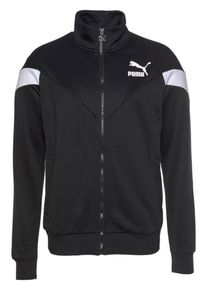 Puma, Herren Trainingsjacke 'MCS', Schwarz / Weiß