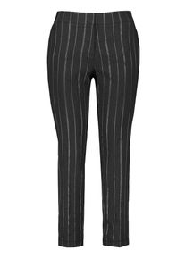 SAMOON, Damen Hose 'Betty', Anthrazit / Silber