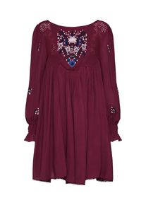 Free People, Damen Kleid 'Mohave Mini', Merlot