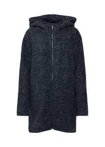 Only, Damen Mantel 'onlALLIE CELESTE HOODED WOOL COAT OTW', Nachtblau