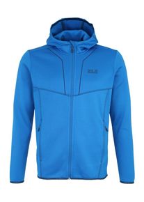 Jack Wolfskin, Herren Sport-Jacke 'KIEWA HOODED JACKET M', Blau