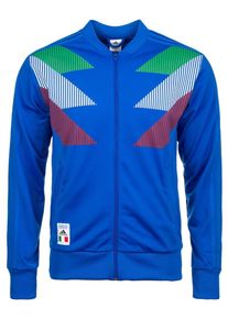adidas Performance, Herren Trainingsjacke 'Italy Country Identity', Blau / Rot / Weiß