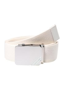 Calvin Klein, Herren G&uuml;rtel '4CM ADJ. WEBBING PLAQUE BELT', Wei&szlig;