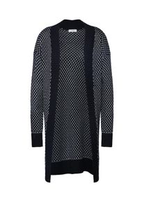Jacqueline de Yong, Damen Strickjacke, Schwarz / Weiß