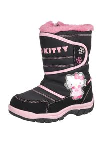 Hello Kitty, M&auml;dchen Winterstiefel, Pink / Schwarz / Wei&szlig;