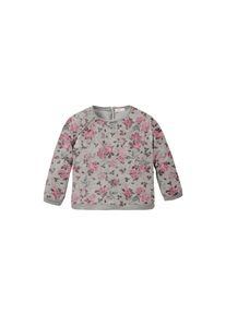 sheego Casual, Damen Sweatshirt, Grau / Pink