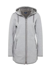 Tom Tailor, Damen Sweater Jacke, Graumeliert