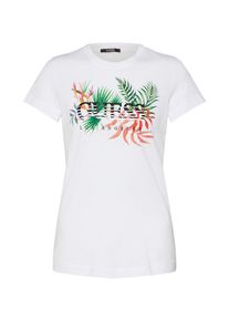 Guess, Damen Shirt 'JUNGLE TEE', Mischfarben / Weiß