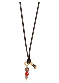 Sence Copenhagen, Damen Kette, Gold / Rot / Schwarz