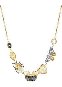 Swarovski, Damen Kette 'Magnetic 5416780', Gold / Schwarz / Wei&szlig;