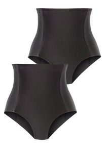 Petite Fleur, Damen Taillenformer (2 Stck.), Schwarz
