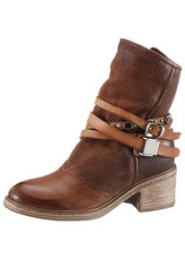A.S.98, Damen Bikerboots, Rostbraun