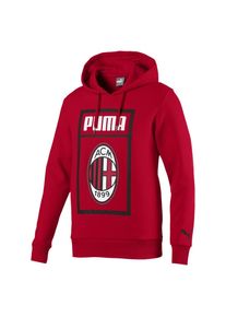 Puma, Herren Pullover 'AC Mailand Shoe Tag', Rot