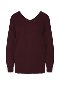 Bardot, Damen Pullover 'KNOT BACK SWEATER', Rot