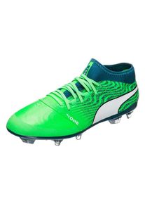 Puma, Herren 'ONE 18.2 AG' Fußballschuh, Petrol / Neongrün