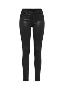 7 For All Mankind, Damen Jeans 'HW SKINNY', Black Denim