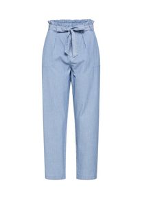 Véro Moda VERO MODA, Damen Hose 'VMEMILY HR TIE WAIST CHAMBRAY AN PANT GA', Blue Denim