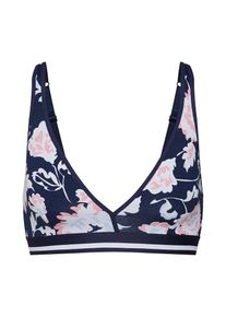 Mey, Damen 'Triangel-BH', Dunkelblau / Rosa