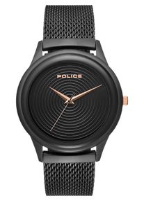 Police, Herren Uhr 'Salerno PL15524JSB.02MM', Gold / Schwarz
