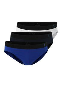 Schiesser, Herren Slips 'Rio-Slip (3er Pack Box)', Blau / Grau / Schwarz
