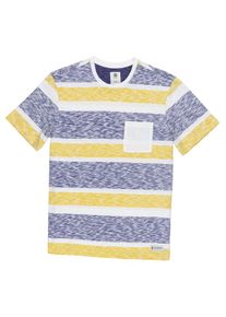 Element, Herren Ganty T-Shirt, Taubenblau / Gelb