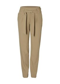 Pieces, Damen Hose 'Paperbag', Sand