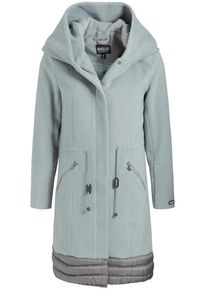 Khujo, Damen Mantel 'MOROWA', Pastellblau / Dunkelgrau
