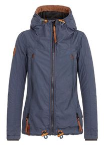 Naketano, Damen Übergangsjacke 'Jugo Booooossss', Nachtblau