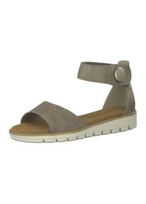 Marco Tozzi, Damen Sandalen, Dunkelbeige
