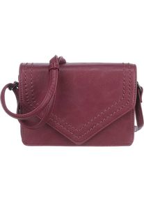 Tom Tailor Denim, Damen Umhängetasche 'LENA', Kirschrot