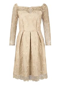 Apart, Damen Kleid, Hellbeige