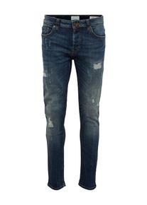 Only & Sons Only & Sons, Herren 'Loom Bl Breaks' Slim Fit Jeans, Dunkelblau