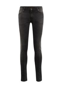 Nudie Jeans Co, Herren Jeans 'Skinny Lin', Black Denim