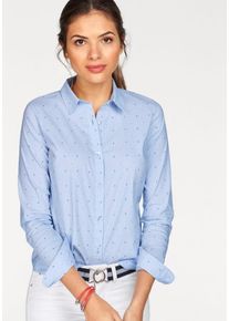 Tom Tailor Polo Team, Damen Hemdbluse, Rauchblau