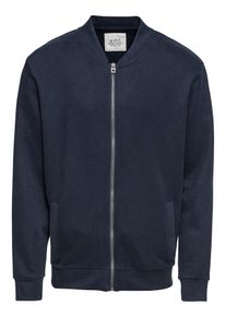 EDC by Esprit, Herren Sweatjacke 'SG-128CC2J006', Navy