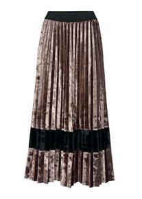 Heine, Damen Rock, Bronze / Schwarz