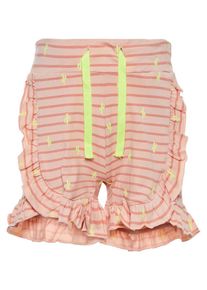 name it, M&auml;dchen Shorts, Gelb / Pfirsich / Rosa