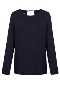 YOGISTAR.COM, Damen Shirt 'open Back', Schwarz