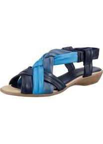 Andrea Conti, Damen Sandalen, Rauchblau / Nachtblau / Himmelblau