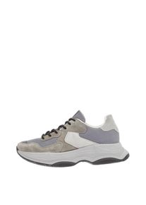 Bianco, Damen Sneaker, Grau / Taupe / Dunkelgrau / Schwarz