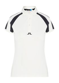 J. Lindeberg J.Lindeberg, Damen Poloshirt 'W Ilda TX torque', Wei&szlig;