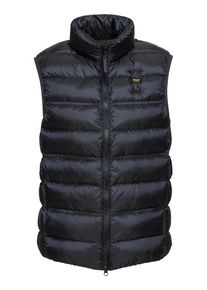 Blauer.USA, Herren Steppweste 'GILET CON ZIP IMBOTTITO PIUMA', Dunkelblau
